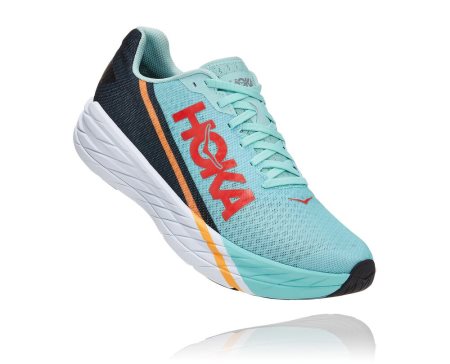 Hoka Rocket X All Gender Ženske Tekaški Čevlji Modra / Črna SI-241635D